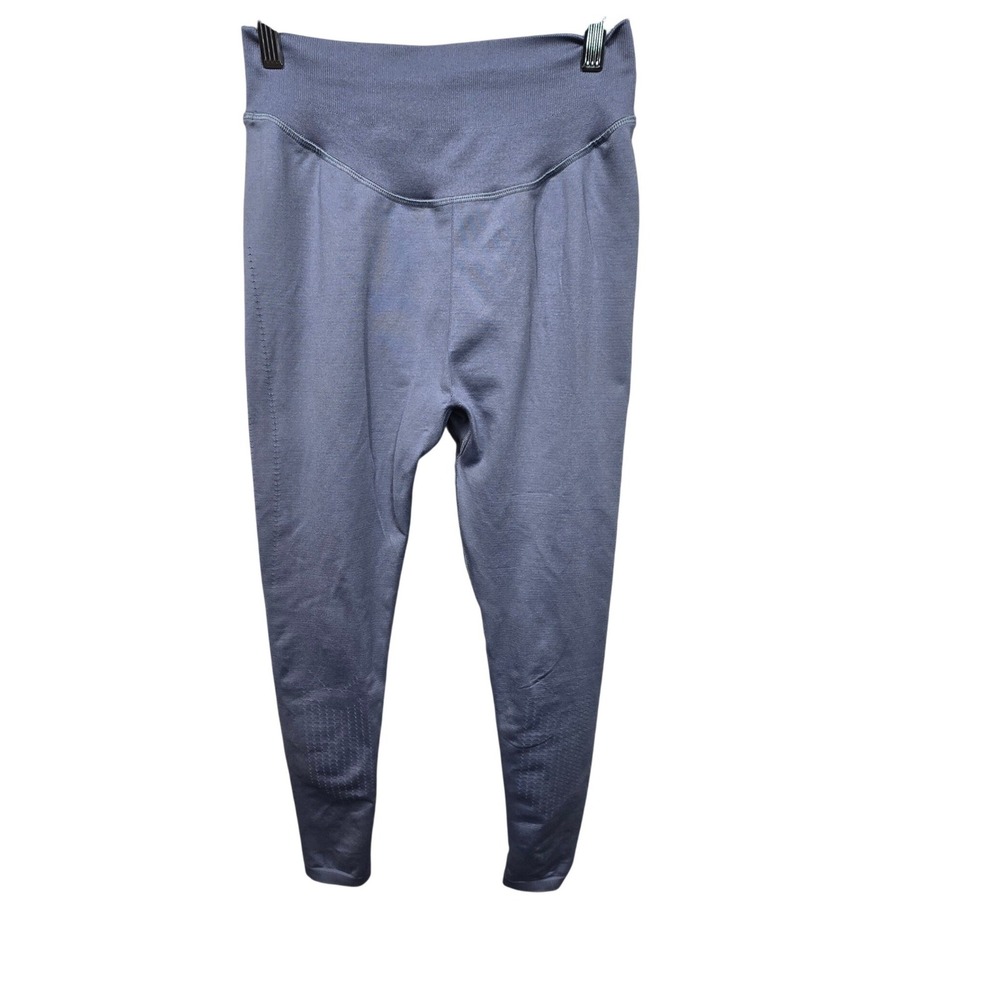 Gymshark Seamless High Waisted Leggings Blue Size Womens Medium Athletic Workout